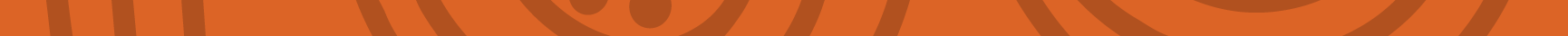 Orange divider with aboriginal design