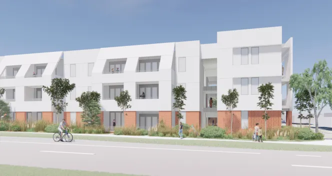 Construction begins on new social housing in East Geelong