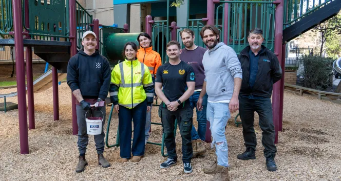 Playground upgraded in North Melbourne