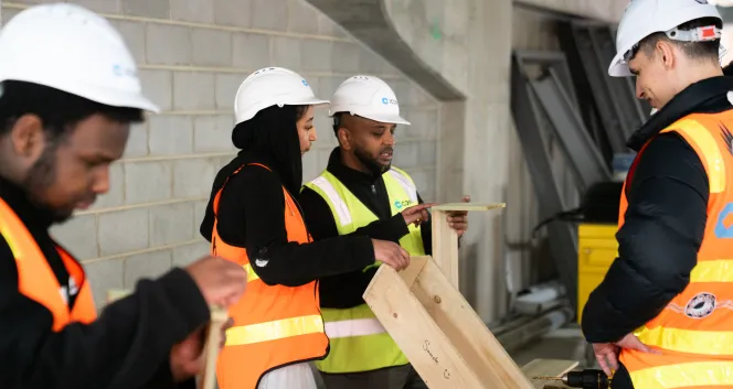Opening doors for young people in construction