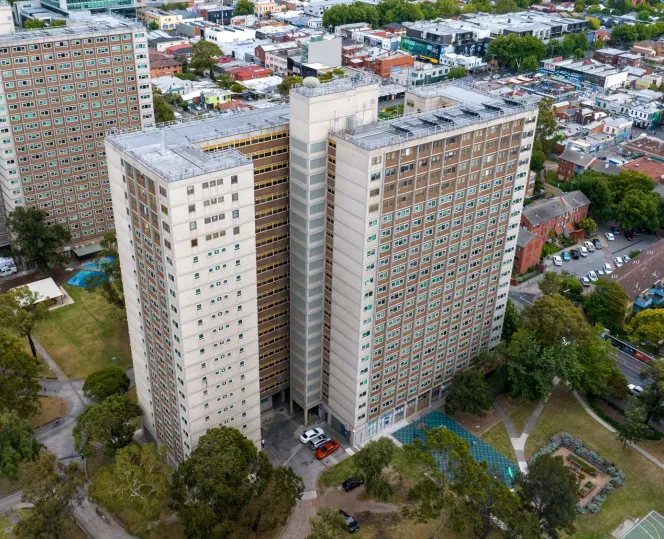 Drone picture of 110 Elizabeth Street, Richmond