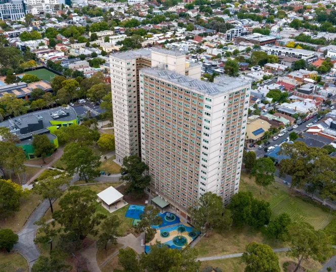 Drone picture of 106 Elizabeth Street, Richmond