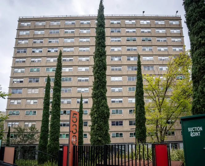 Picture of 530 Lygon Steet, Carlton from the ground.