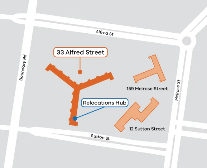 Image of Flemington North Melbourne indicating Relocation hub