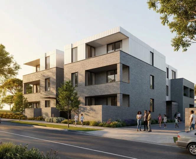 Building C from Alamein Avenue