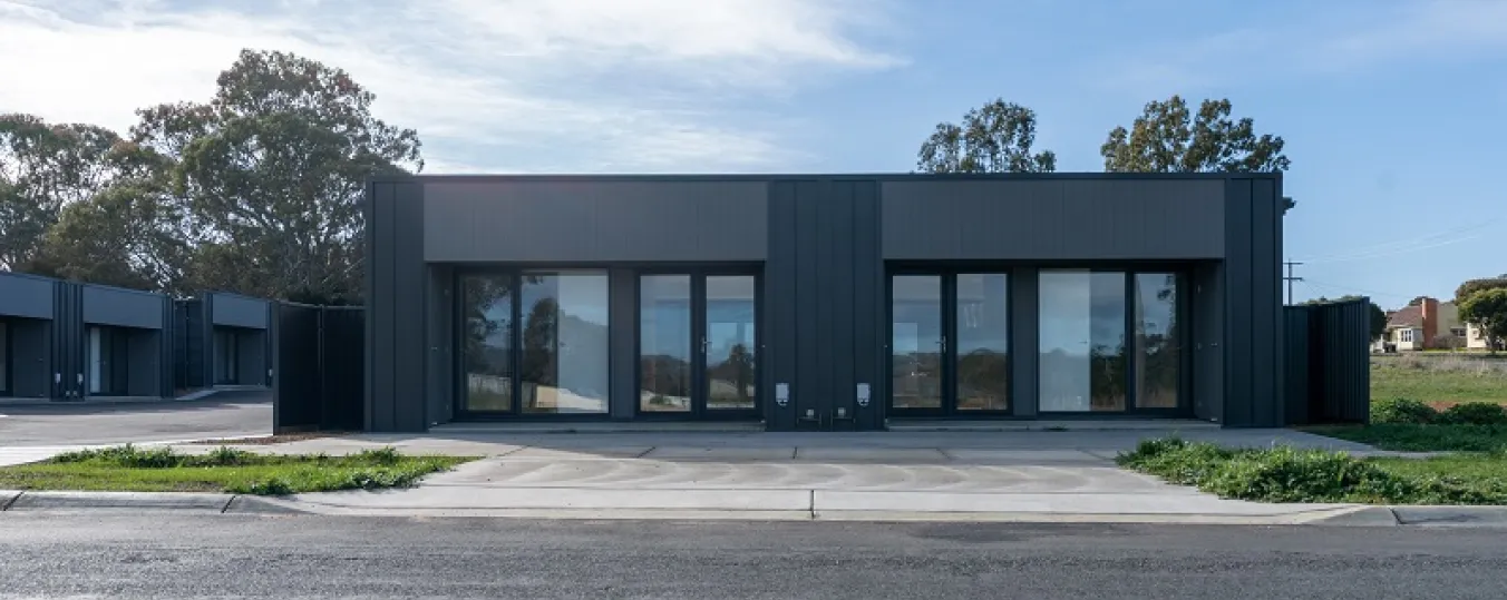 Image of public housing projects across Melbourne 