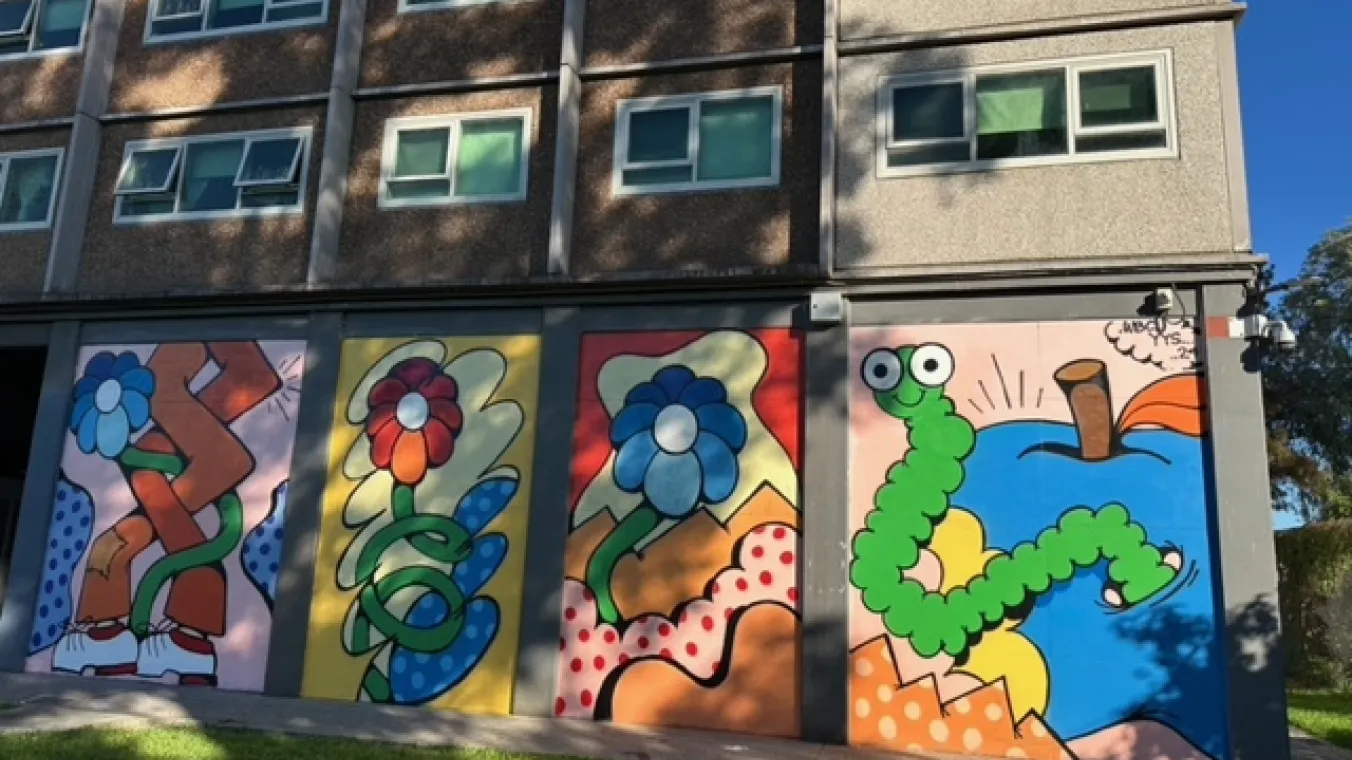 Image of beautiful artwork done on a wall