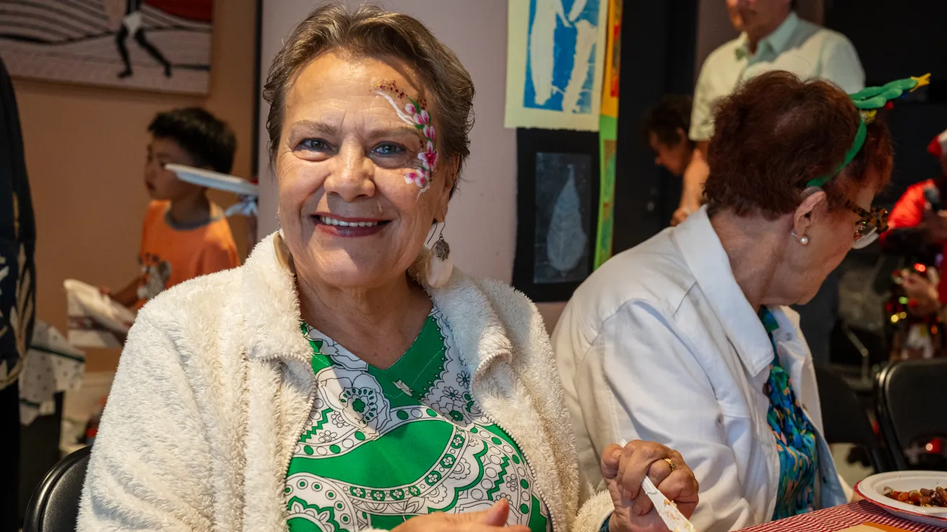 Image of Prahan GLM 1 community members enjoying end of year celebration