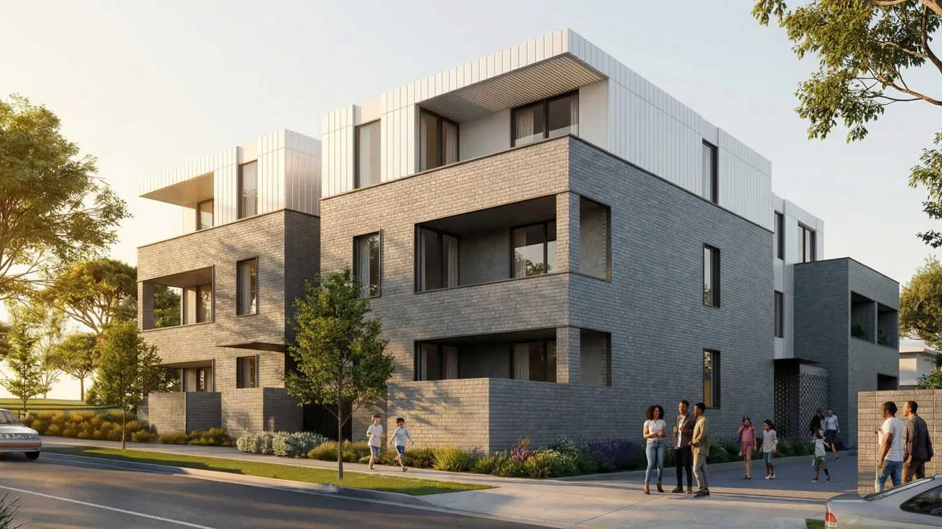 Building C from Alamein Avenue