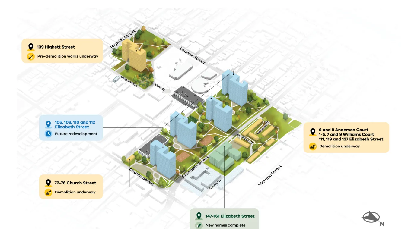 Image of North Richmond precinct map